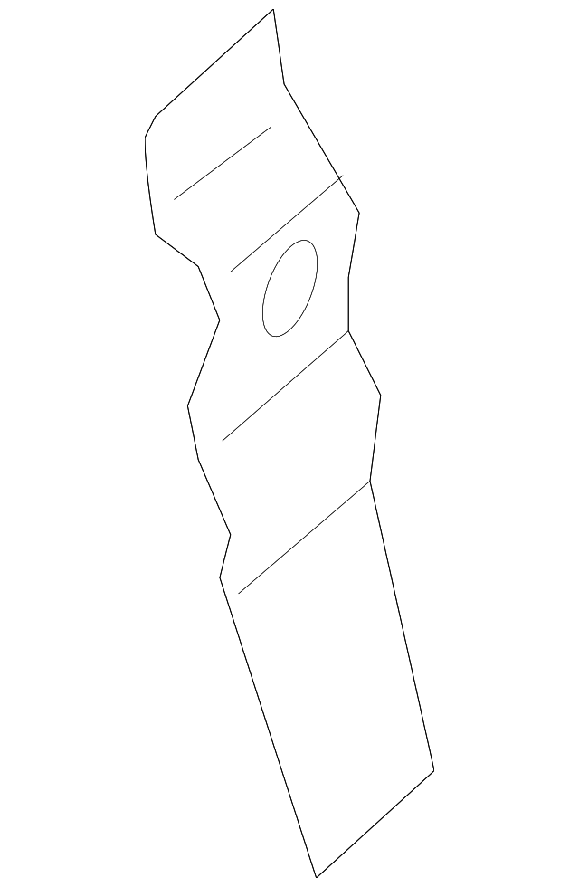 8379486Z00 Деталь FRONT BRACKET, RIGHT