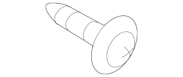8378186Z00 Деталь DOOR TRIM PANEL SCREW, RIGHT