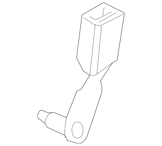 7L1Z-78613D98-AB Деталь BUCKLE, RIGHT