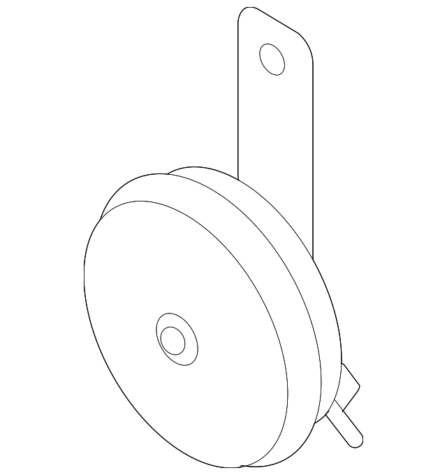 86012SC011 Деталь HIGH NOTE HORN