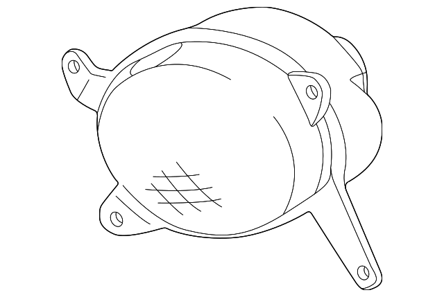 0K2NB-51510 Деталь FOG LAMP ASSY, RIGHT