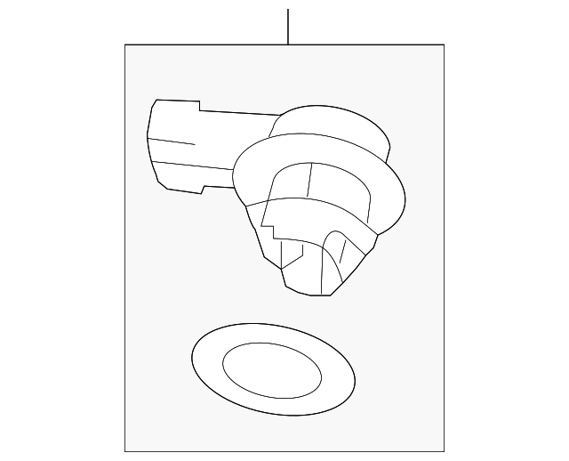 68030819AA Деталь SOCKET, LEFT