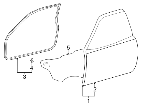 RAV4 DOOR & COMPONENTS 2