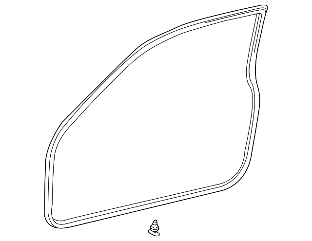 67861-42020 Деталь WEATHERSTRIP, RIGHT