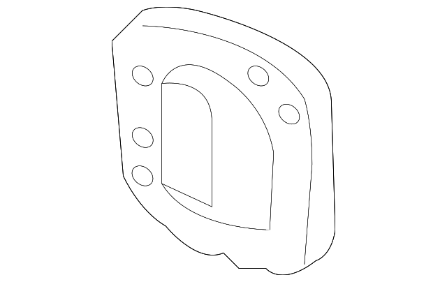 92159728 Деталь RAIL END, LEFT