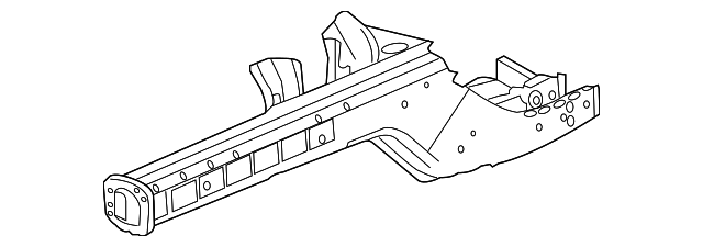 92194473 Деталь LOWER RAIL, RIGHT