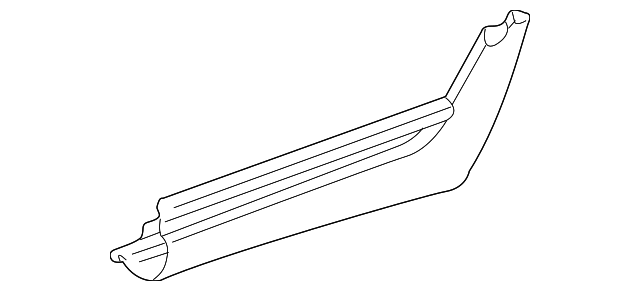 75855-50031-B1 Деталь ROCKER MOLDING, RIGHT