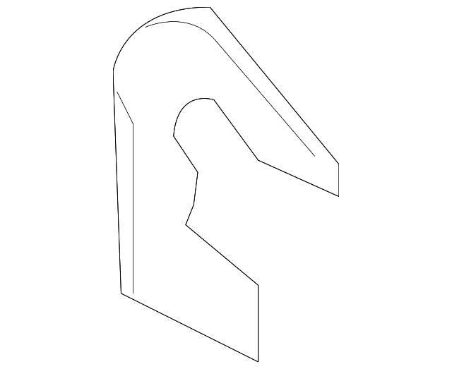 87405AL700 RECLINE COVER, RIGHT