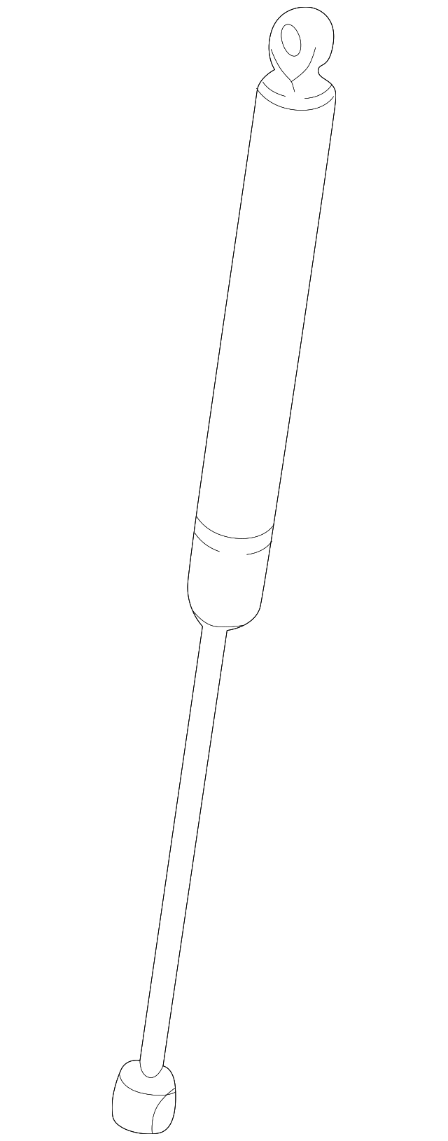 10400855 SUPPORT CYLINDER, LEFT