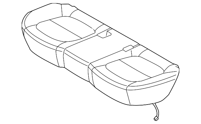 89150-E4010 Деталь SEAT CUSHION PAD