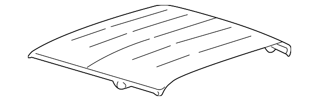 4L3Z-1650202-AA Деталь ROOF PANEL