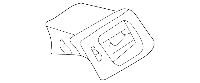 163-830-12-54-7167 Деталь VENT GRILLE, RIGHT