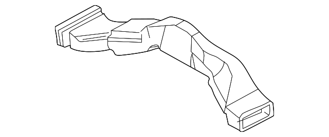 163-831-09-46 Деталь LOWER DUCT