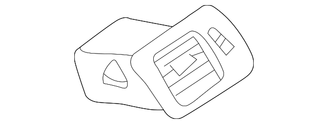 163-830-11-54-7167 Деталь VENT GRILLE, LEFT
