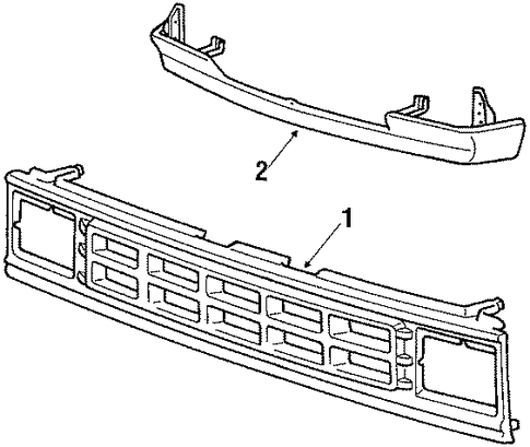 Ram 50 GRILLE & COMPONENTS