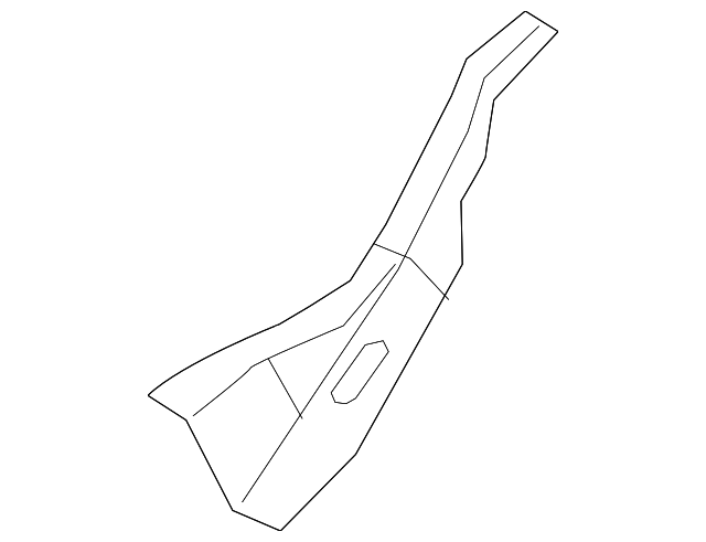 65531-3T000 Деталь SIDE SUPPORT, LEFT