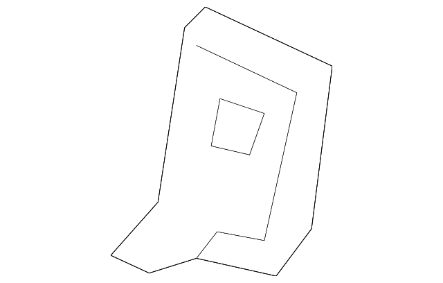 65536-3T000 Деталь SEAT SUPPORT REINFORCEMENT, LEFT