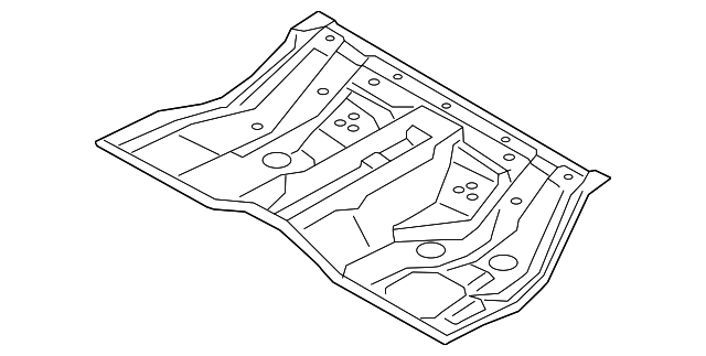 65511-3T500 Деталь FLOOR PAN