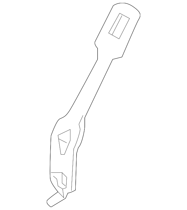 89890-1F000 Деталь INNER BRACKET, LEFT