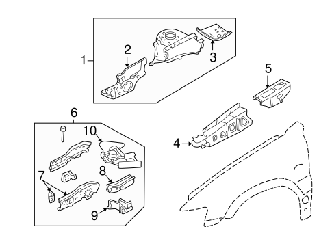 Escape STRUCTURAL COMPONENTS & RAILS