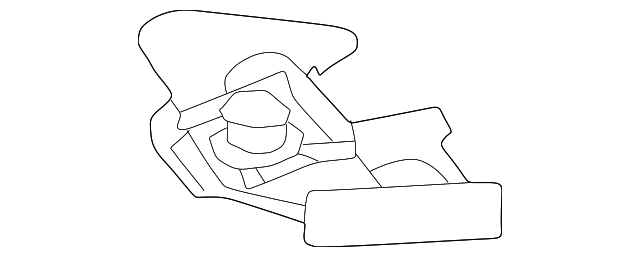 6L8Z3K079A Деталь MOUNT PLATE, LEFT