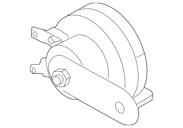 25610-1PA0C Деталь HIGH NOTE HORN