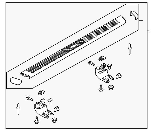 CL3Z-16451-CB Деталь RUNNING BOARD, LEFT