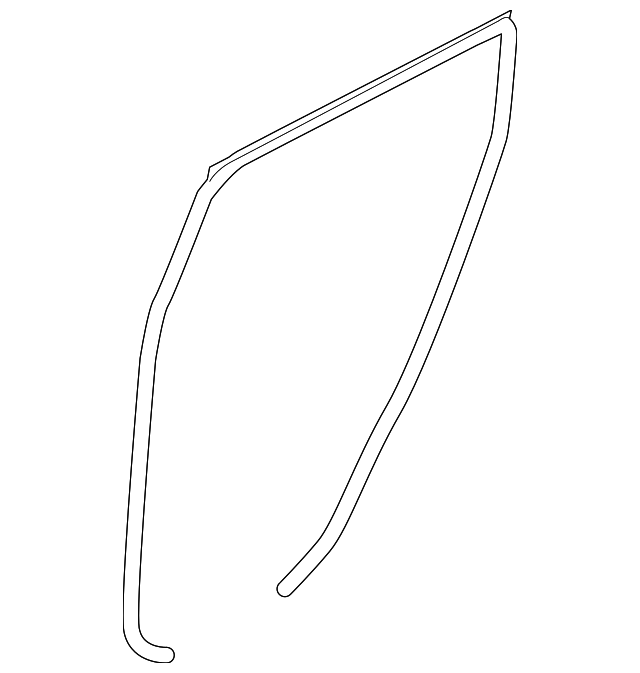 83110-2K000 Деталь BODY W'STRIP, LEFT