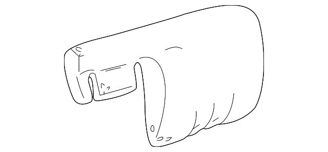 88941580 Деталь SEAT BACK PAD, LEFT