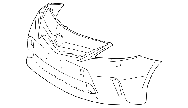 52119-47923 BUMPER COVER