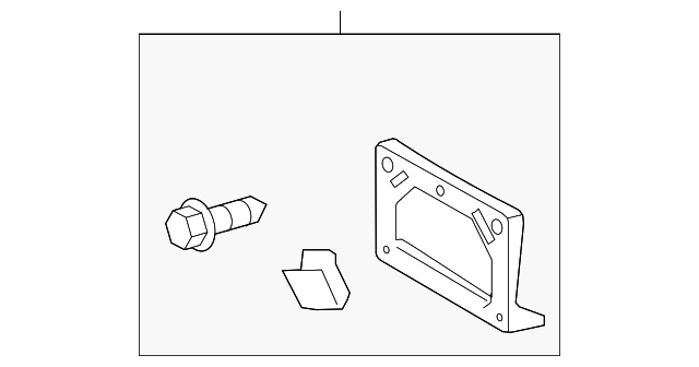 52114-47100 LICENSE BRACKET