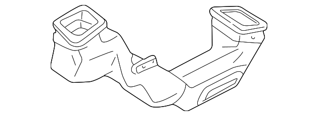 55844-35010 Деталь HEATER DUCT