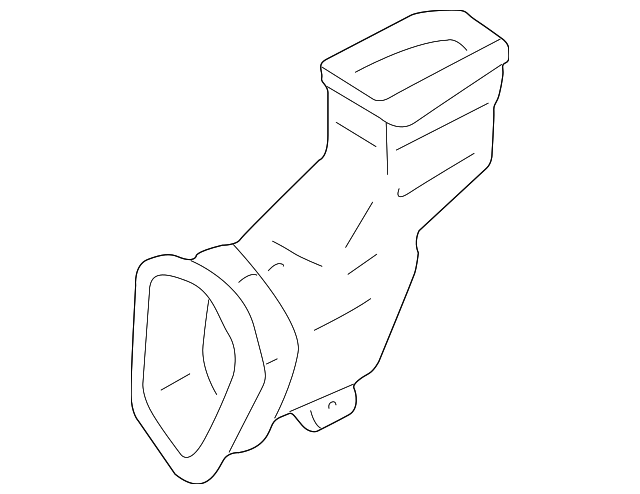 55847-35050 Деталь HEATER DUCT