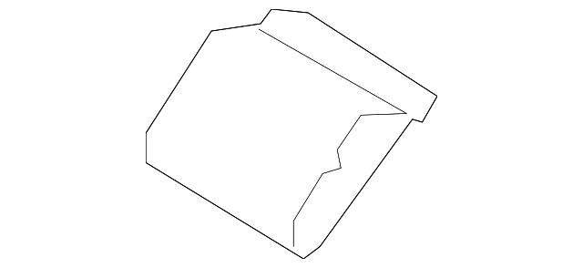 8030A166XA Деталь AIR OUTLET, RIGHT