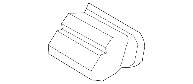 8030A165XA Деталь AIR OUTLET, LEFT