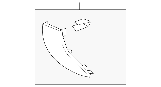 8002A756XA Деталь END PANEL, RIGHT
