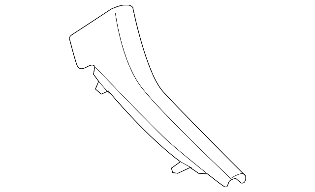 58833-21010-B0 Деталь UPPER PANEL, RIGHT