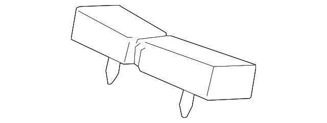 5160276AC Деталь BAFFLE, LEFT
