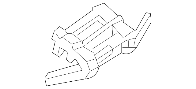 92207445 ROOF MOLDING RETAINER, RIGHT