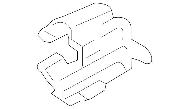 3581957L00 Деталь HIGH MOUNT LAMP CLAMP