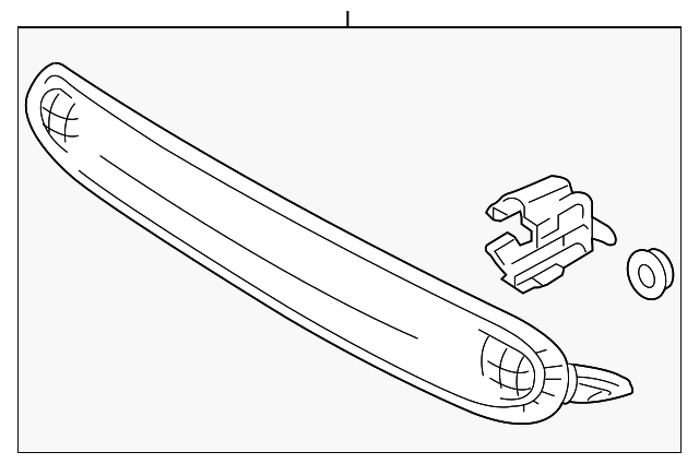 3581057L00 Деталь HIGH MOUNT LAMP