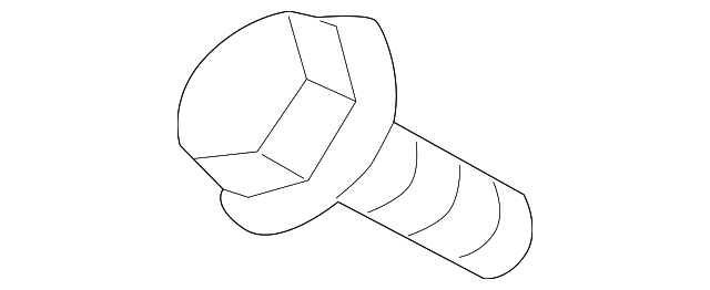 SU003-00036 Деталь STABILIZER BAR BOLT, LEFT