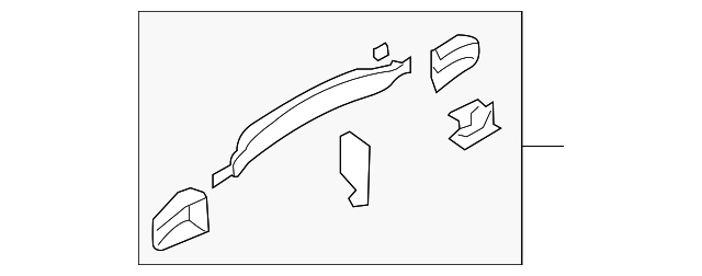 7641086Z01 Деталь GRIP HANDLE