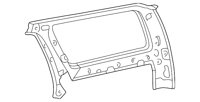 61701-35901 Деталь INNER PANEL, RIGHT