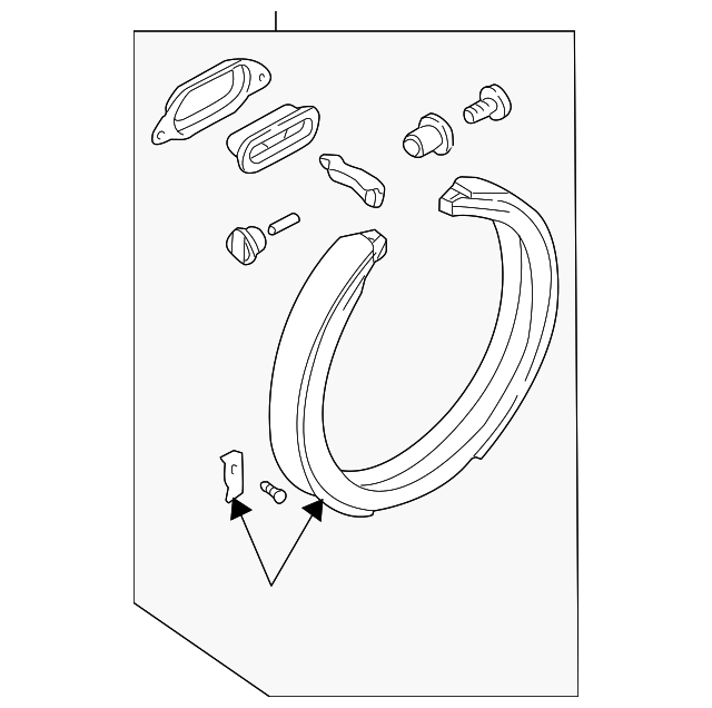 88935748 Деталь REPAIR KIT, LEFT