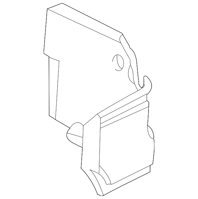 10409818 Деталь REAR TRIM PANEL, LEFT