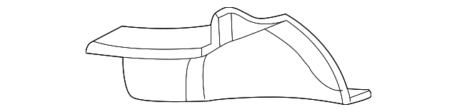 10298499 Деталь CARPET, LEFT