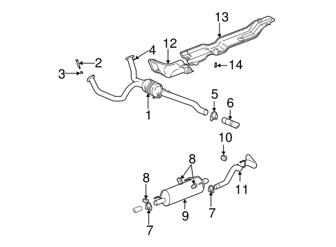 Ram 1500 EXHAUST COMPONENTS