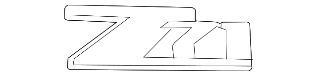 25973041 Деталь DECAL, LEFT