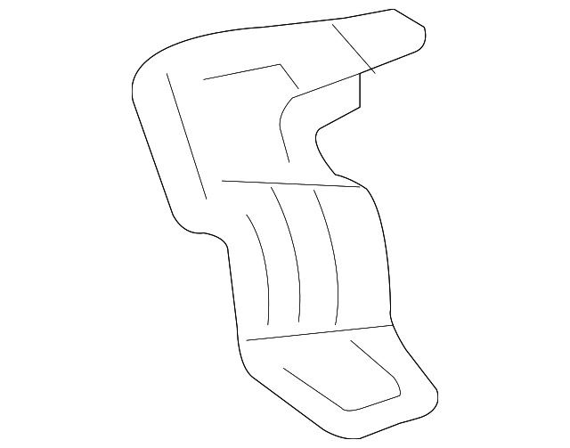 77216-07020 FILTER UPPER BRACKET